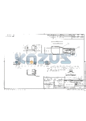 MX19002P52 datasheet - PIN HOUSING PBT