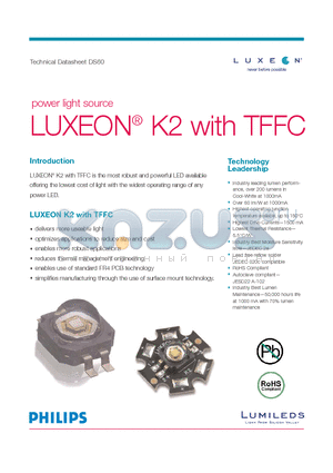 LXK2-PWC4-0160 datasheet - power LED