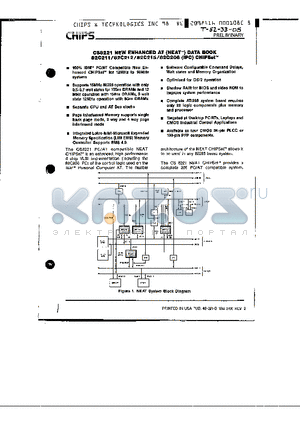 82C206 datasheet - NEW ENHANCED AT DATA BOOK