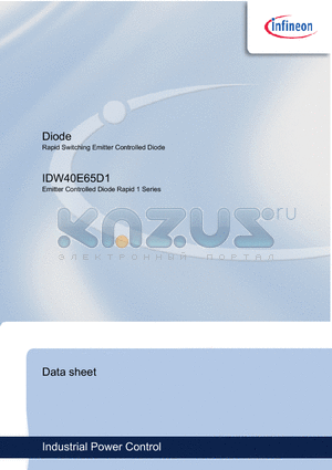 IDW40E65D1 datasheet - Ultra fast recovery