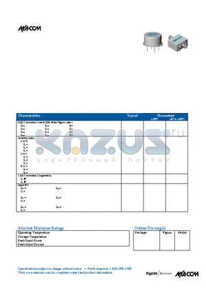 M8THC datasheet - LOAD INSENSITIVE MIXER