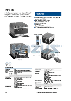 IPC910H datasheet - 4 COM ports