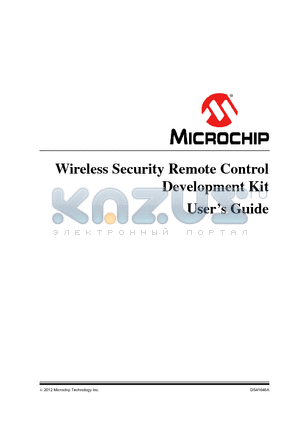 LQP15MN1N8B02D datasheet - Wireless Security Remote Control Development Kit Users Guide