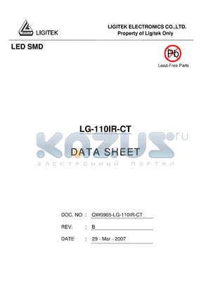 LG-110IR-CT datasheet - LED SMD