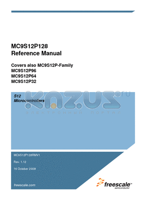 P9S12P128J0CLH datasheet - S12 Microcontrollers