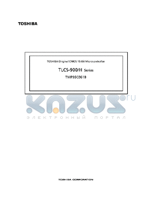 TMP95C061B datasheet - CMOS 16-Bit Microcontroller