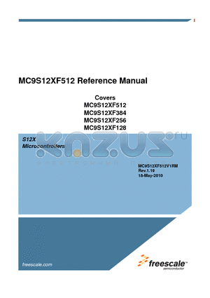 MC9S12XF512_1 datasheet - S12X Microcontrollers