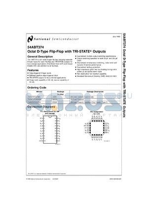 5962-9314901QRA datasheet - Octal D-Type Flip-Flop with TRI-STATE Outputs