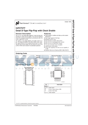 5962-8762701RA datasheet - Octal D-Type Flip-Flop with Clock Enable