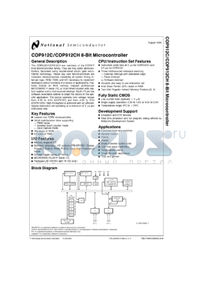 COPC912N datasheet - 8-Bit Microcontrollers