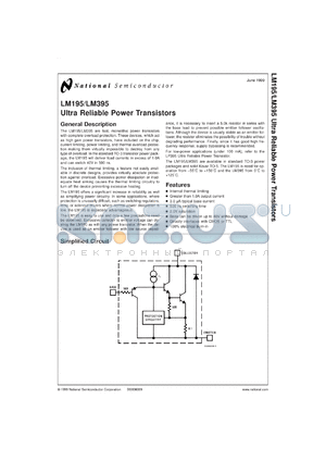 5962-8777801YA datasheet - Ultra Reliable Power Transistor