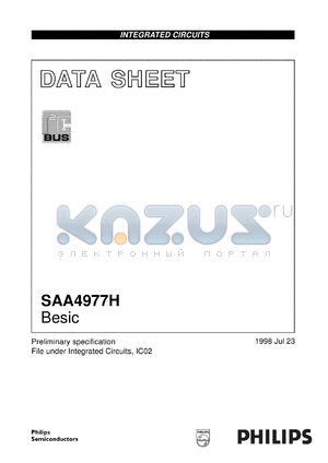 SAA4977H/V1/002 datasheet - Besic