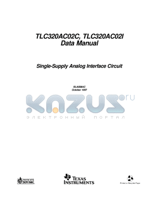 TLC320AC02CFNR datasheet - SINGLE CHANNEL CODEC-BANDWIDTH INDEPENDENT OF SAMPLING RATE