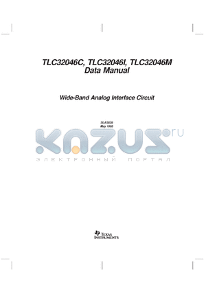 TLC32046IFN datasheet - SINGLE CHANNEL CODEC