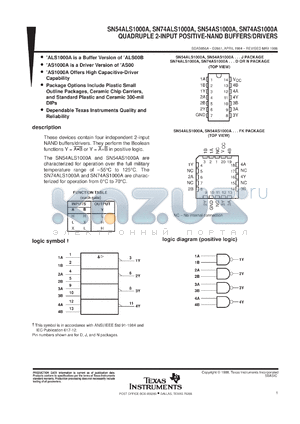 JM38510/38401BCA datasheet - QUAD 2 INPUT WITH OC OUTPUTS