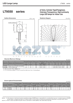 LT9550E datasheet - LED large lamp