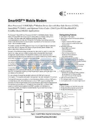 11242-21 datasheet - Smart HSF mobile modem