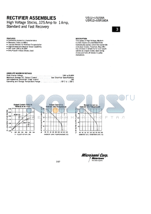 US35 datasheet - High Voltage Rectifier