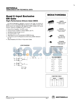 MC141622P datasheet - Advanced comb filter-II (ACF-II)