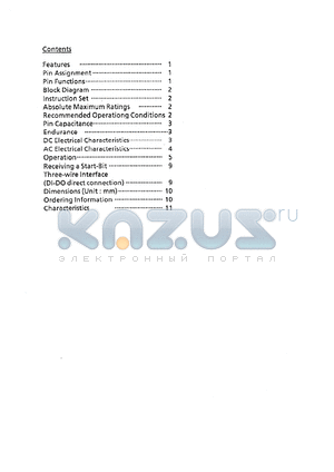 S-29U130A-DFE datasheet - CMOS serial E2PROM