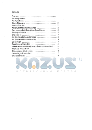 S-29U331A-FS datasheet - CMOS serial E2PROM