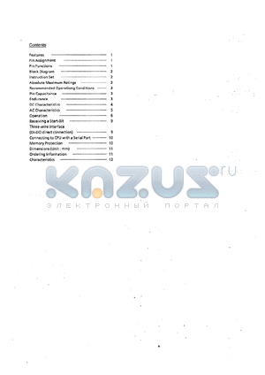 S-29191A-DP datasheet - CMOS serial E2PROM