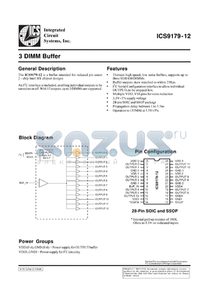 AV9179M-12 datasheet - 3dimm buffer