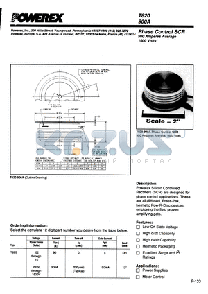 T820029004DH datasheet - 200V, 900A phase control single thyristor