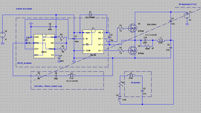 Ir2104 схема включения и описание