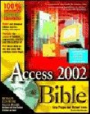 Access 2002 Bible