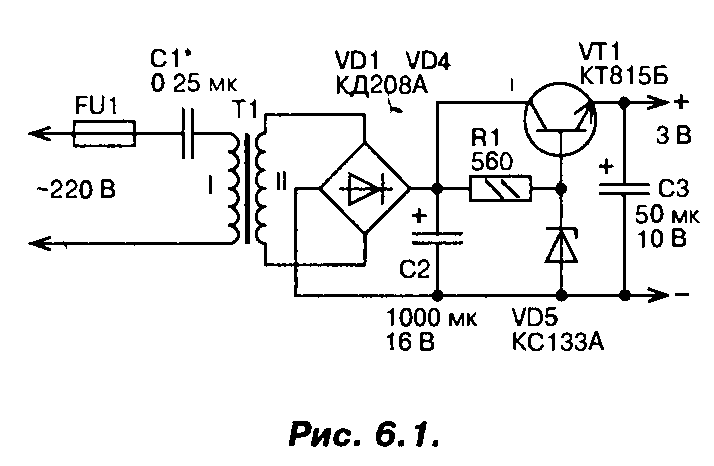 Стабилизатор напряжения на 24 вольта схема