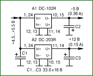      DC-102  DC-203  YCL Elektronics