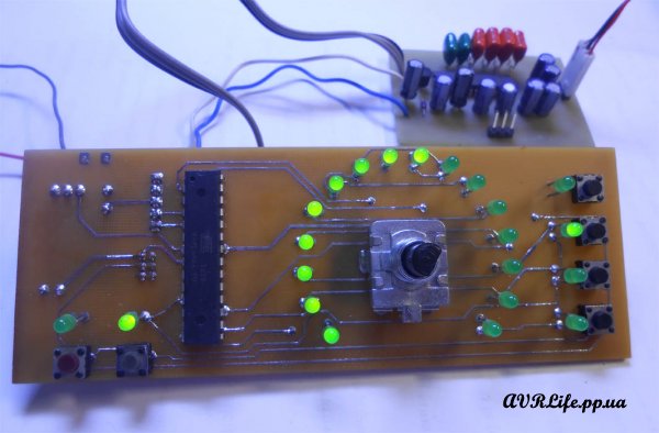Электронный регулятор громкости двумя кнопками на одном полевом транзисторе