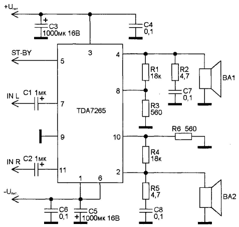      TDA7265