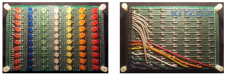 MSGEQ7 Arduino Rainbow Display